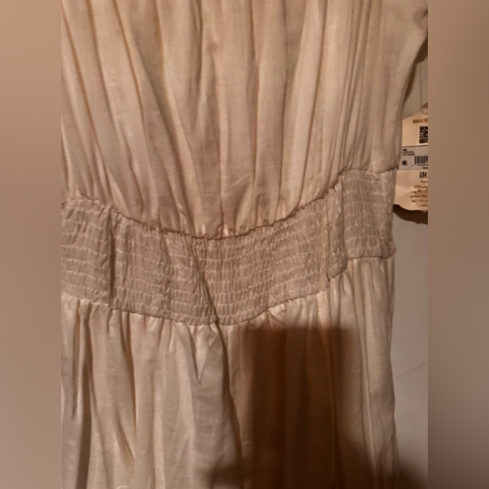 NWT Altar'd State Cream Midi Dress size L - Picture 6 of 6